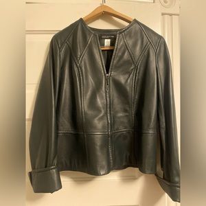 Jones New York Genuine Leather jacket. Size medium